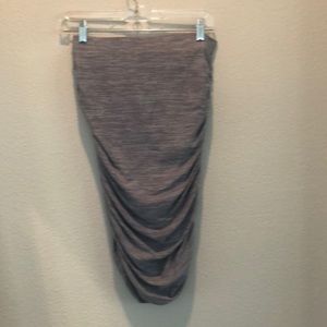 Splendid fitted midi skirt